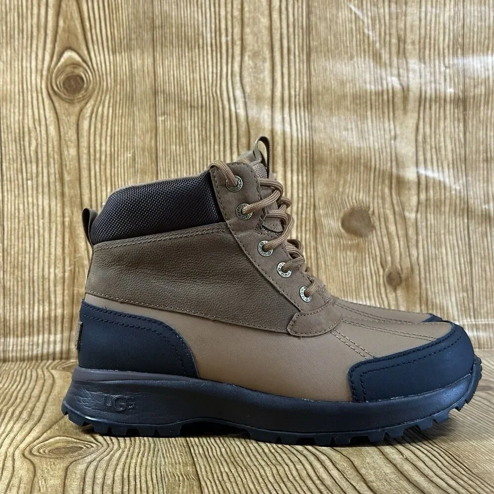 UGG Emmett Duck Boots Men’s Size 7 Waterproof Trail Shoes Chesnut‎ Brown 1115834